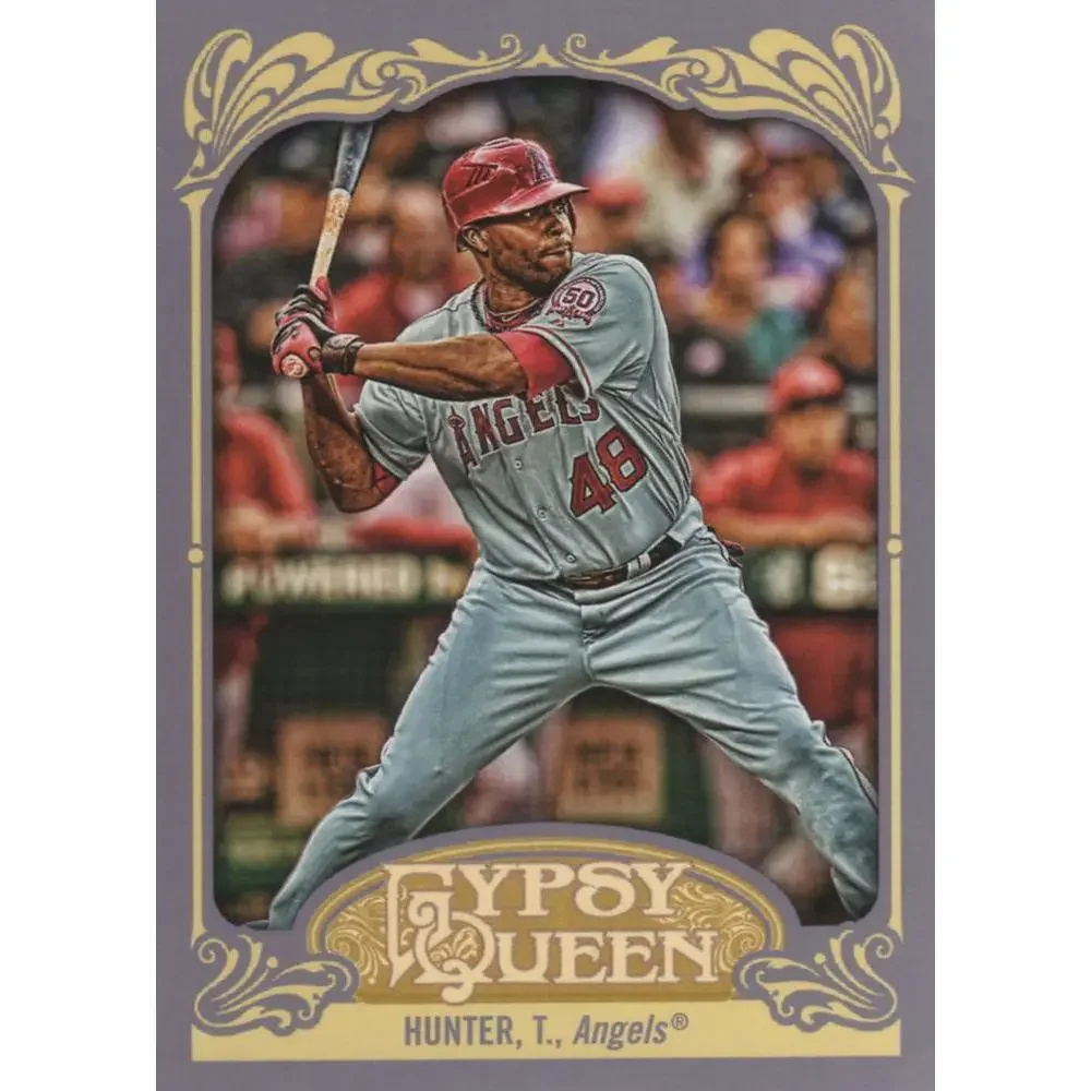 2012 Topps Gypsy Queen Torii Hunter # 194 Los Angeles Angels